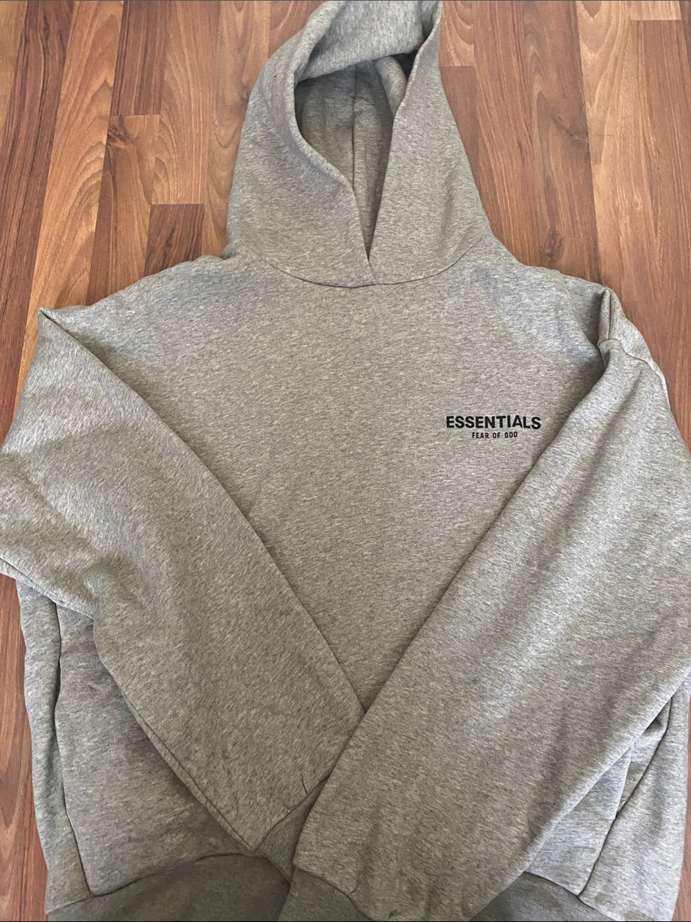 Essentials Fear Of God Hoodie- Grey